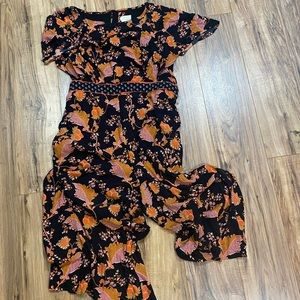 Maeve by Anthropologie Size 24 wide leg jumpsuit